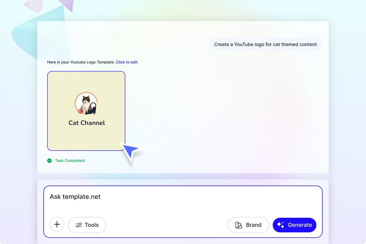 Free AI YouTube Logo Generator, Create Logo Images Online [ No Signup ]
